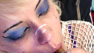 Sloppy Cigar Smoking Blowjob