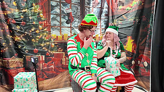 Naughty Elves on the Sex Toy Shelf Day 3