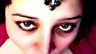 Indian Bengali   Beautiful  Blue Eyes wife with office boss