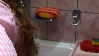 Washing My Hair in the Shower
