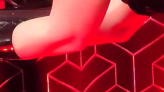 4 Hand Fisting by 2 Latex Dominas - Sling Fisting Extreme