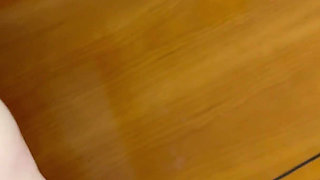 Towering Sissy Ruined Domme Fucks Slut Lizzy with Mirror Dildo Chaos Matching Lingerie, Amateur POV, Real Begging