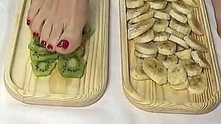 I Trample the Fruit with My Feet. Lick My Legs