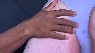 BBW Mature Rough Ass Fisted During Bus Drive
