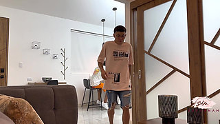 My Godson Finds Me in the Shower When My Husband Isn't Home to Fuck Me Hard - Savannah Watson