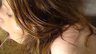 Valentine's Blowjob with Deepthroat and Face Fuck