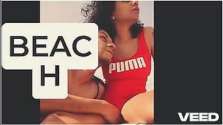 Nude Beach Lifeguard Romantic Date Public Reality Porn