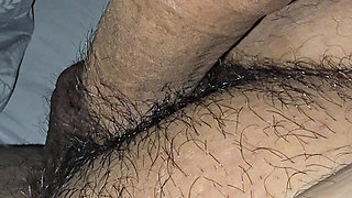 Step mom push you to your limits! handjob step son Big dick