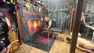 Part 4- Lanista Bear Teaches Red Ruby the Art of Professional Domination.