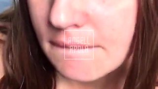 Girl Gives Blowjob at School Costume Party