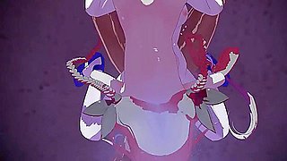 Mmd R18 The Admiral And Yamakaze And Ekaze Have Trained Him To Be A Succubus Hentai