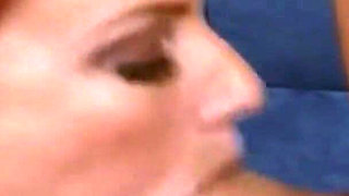 Horny Housewives Scene-2_sexy Redheaded Big-breasted MILF Gets a Facial From Her Neighbor with a Big Cock