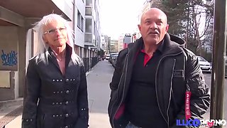 Maude, Slutty Cougar, Double Banged Inside Front Of Her Hubby