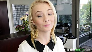 Sexy Little Blonde Cutie: School Girl