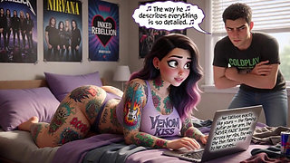 Rock Nights Ignite Deep Passion Between Concert Companions Leading to Unforgettable Intimacy (ai Generated)