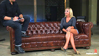 Amateur Casting Couch: Skylar Price the Golden Beauty Overwhelmed