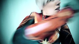 MILF CAPTAIN MARVEL BANGS PETER PARKER POV - Little Puck -