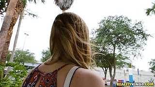 Dolly Leigh's Wild Latina Ride in First-Time Blonde Heat