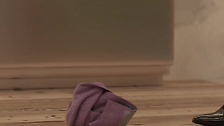 Dolly's Breeding Party by Two-lick Bakery - Lonely Wife Plays Hard to Get with the Rude Handyman 3