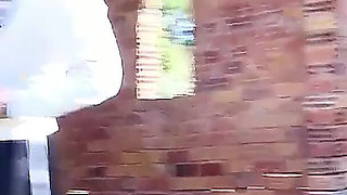 Skinny teen Cindy gets fucked by cameraman and step dad is watching