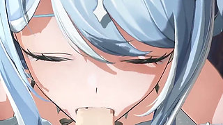 Genshin Impact - Odette Passionate Sex Scene - 3D Hentai Animation