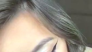 Blonde tight pussy babe solo toy fun in glamour masturbation