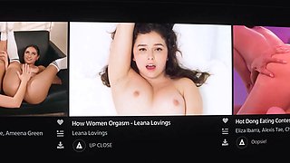 Girlsway - driver Hadley Haze detects Skylar Snow’s sex toy in lost bag! comebacks to get pounded