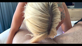 Cum Whore Sara St Clair Gives Fan Sloppy POV BJ