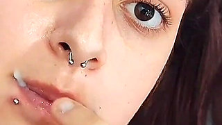 18yo Leyla Kixx Cum Pilation Facial Cumshot Cum in Mouth