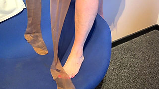 Aunty Sandra Rago Girdle & Rht Stockings 61