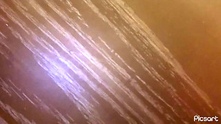 Naked babe in gothic socks