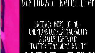 Erotic Audio - Knotted Monster Cock Dildo Ramblefap - Lady Aurality - Wet Pussy Fucking Asmr Audio Only