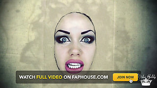 Free your dark goddess from wall JOI