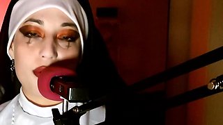 Evil Nun hexes you in hell stealing your dick - DENIAL ASMR