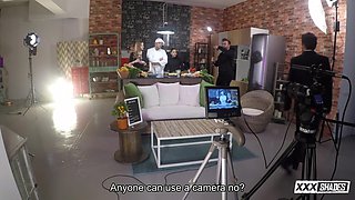 Apolonia Lapiedra Cooks Up Steamy Passion in Kitchen Show