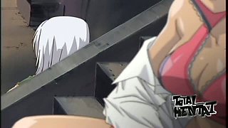 Some busty hentai nymphos are actually ready to have steamy sex a bit