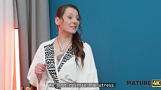 Livia Venom's hot mature scene by Mature 4k