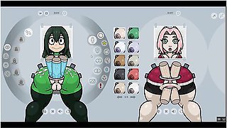 Fapwall [rule34 Hentai Game] Sakura From Naruto Is Taking 6 Penis At Once