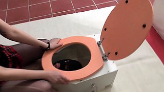 toilet slave spit