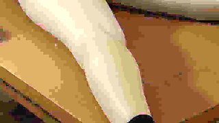 Kel in Whipping, Bastinado and Bondage in Plastic Wrap