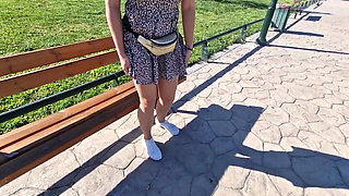 Fingering on the Train, Flashing Pussy and Tits