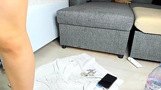 Amateur small tit banged