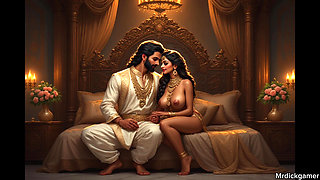 Innocent village girl gives sloppy blowjob and takes dick like a slut