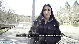 Alina Crystall's amateur movie by Public Agent