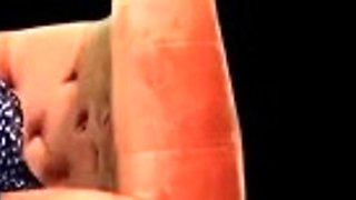 Amateur striptease and Solo masturbation