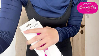 Step Sister Shows Me Her Vibrator in the Bathroom - AmayaMori Creampie & Doggy Style