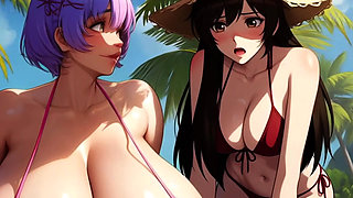 Check out Milky Milfs Go To The Beach 2