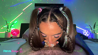 Sasha Tatcha Escapes The Afterparty And Joins The DJ In A Private Room