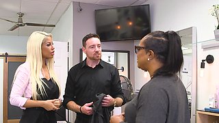 Romeo's massive cock devours Bridgette B in HD