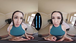 Sex-positive coworker Selena Ivy has an explosive finish on your meat stick after work